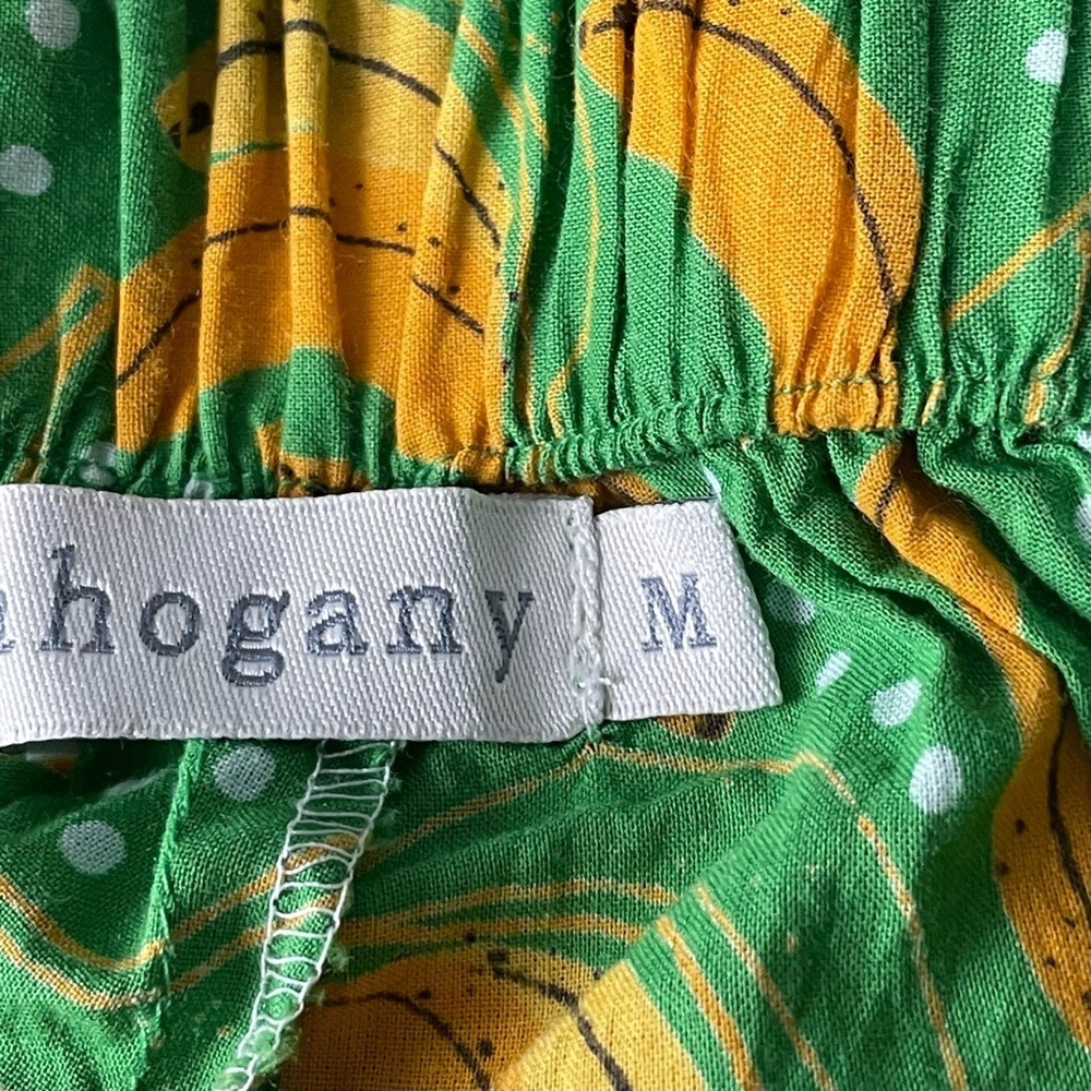 Mahogany Green Banana Pajama Pants Size Medium 47892 - Picture 11 of 12